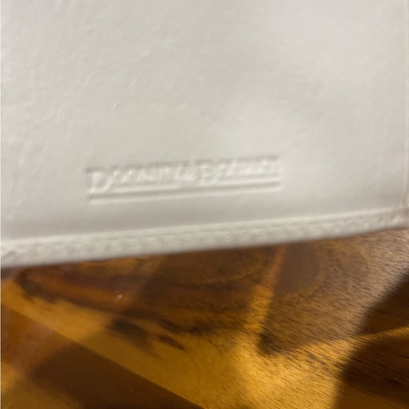 New Dooney & Bourke Signature Navy and White Wallet and checkbook case - Picture 8 of 8